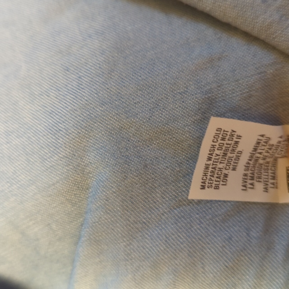 Aerie flowy chambray like shorts size medium - Picture 7 of 7